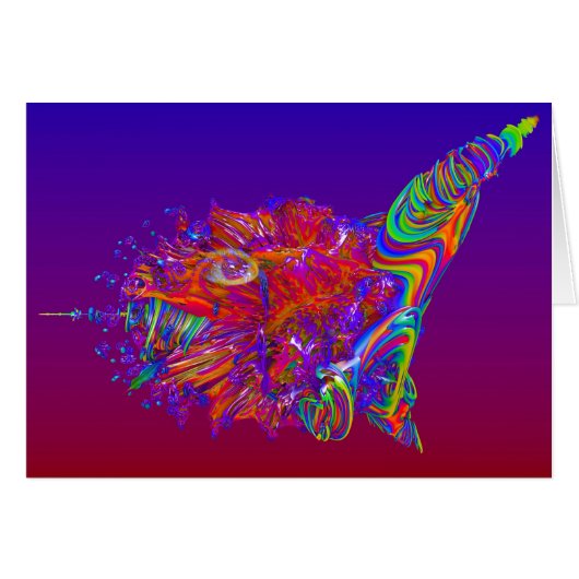 Alien Sea Creature Cards (Front Horizontal)