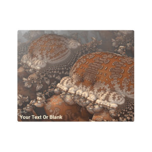 Alien Sea Life Metal Print