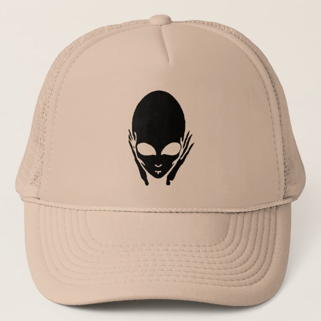 Alien See No Evil Trucker Hat (Front)