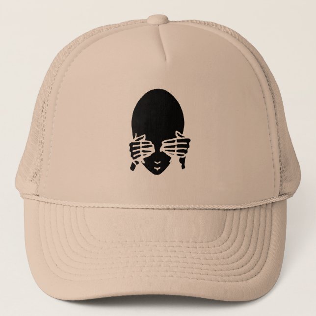 Alien See No Evil Trucker Hat (Front)
