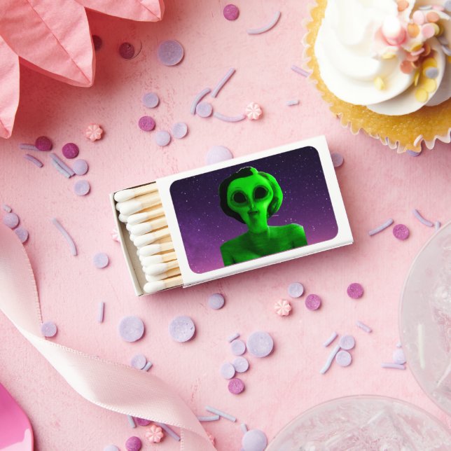 Alien Self Portrait Matchboxes (Insitu)