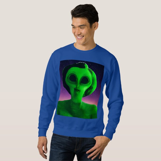 Alien Self Portrait Sweatshirt (Front Full)