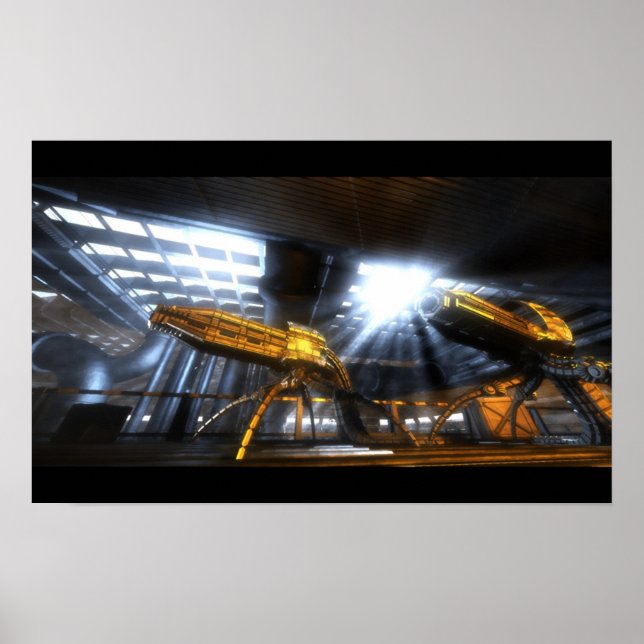 Alien Sentry Gun Poster (Front)