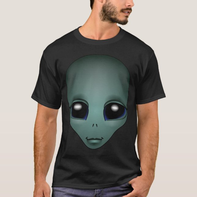 Alien Shirt Men's Alien T-Shirt Friendly ET Top (Front)