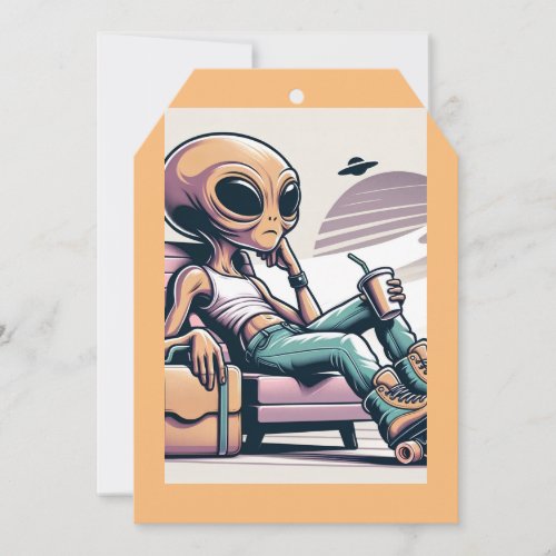 alien skate party invite