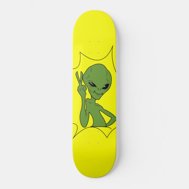 Alien Skateboard (Front)