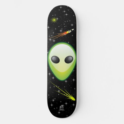 Alien Skateboard Deck