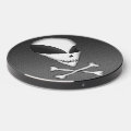 Alien Skull & Crossbones Wireless Charger - Cosmic | Zazzle