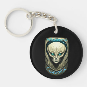Alien skull Head Thunder_Cove Keychain