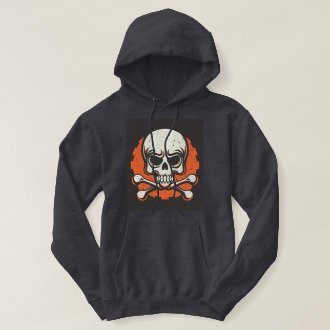Alien Skull Hoodie (Design Front)
