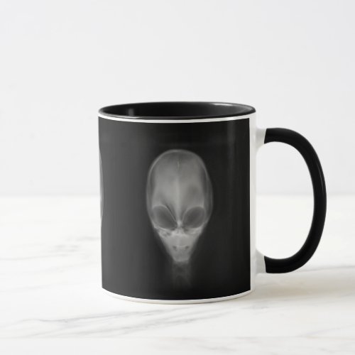 Alien Skull X_ray Mug