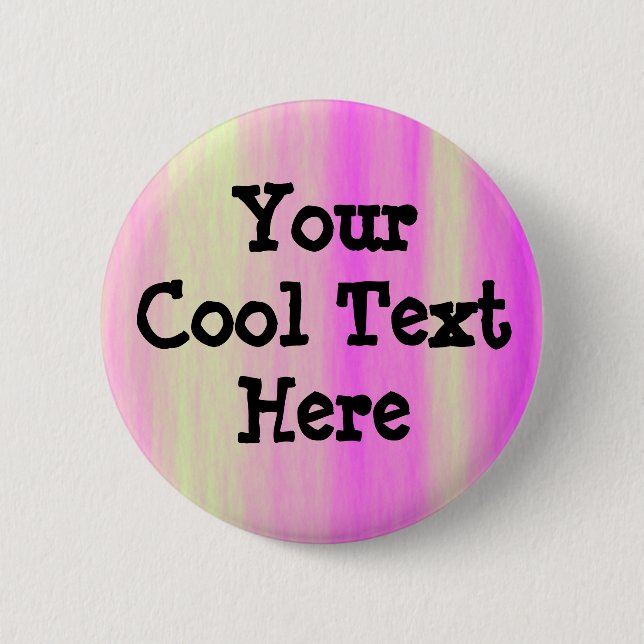 Alien Sky - Template Pinback Button (Front)