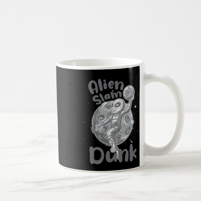Alien Slam Dunk Active  Coffee Mug (Right)