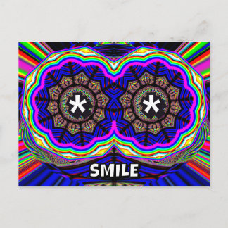 Alien - SMILE (you may change the words) Postcard