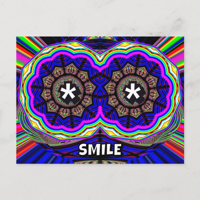 Alien - SMILE (you may change the words) Postcard (Front)