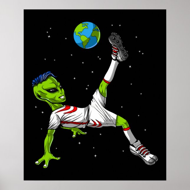 Alien Soccer Poster (Front)