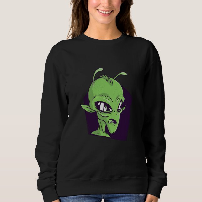 alien space aliens sweatshirt (Front)