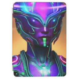 Alien Space Futuristic Beautiful color iPad Air C iPad Air Cover