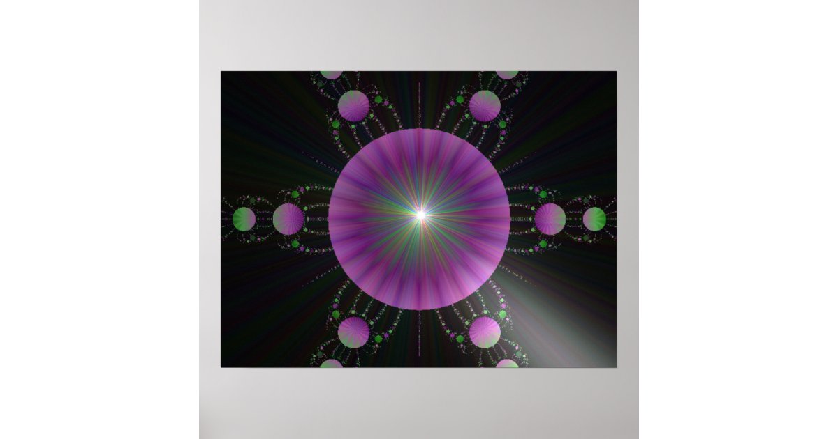 Alien Space Ship Poster | Zazzle