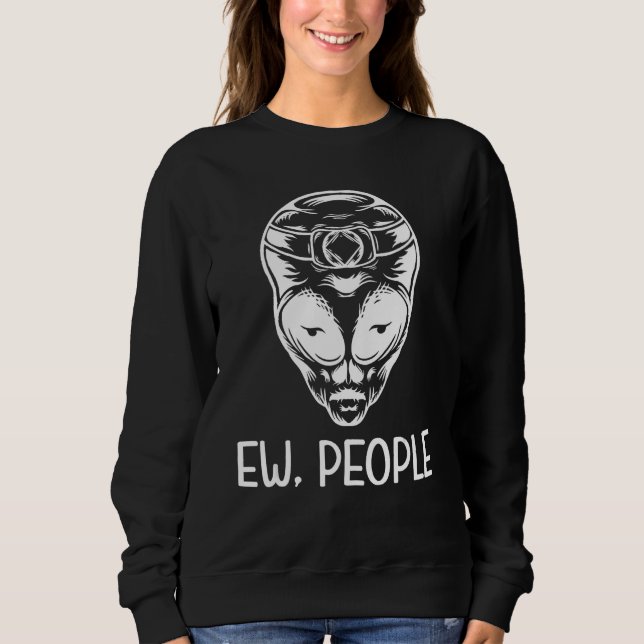 Alien Spaceman EW People Sweatshirt (Front)