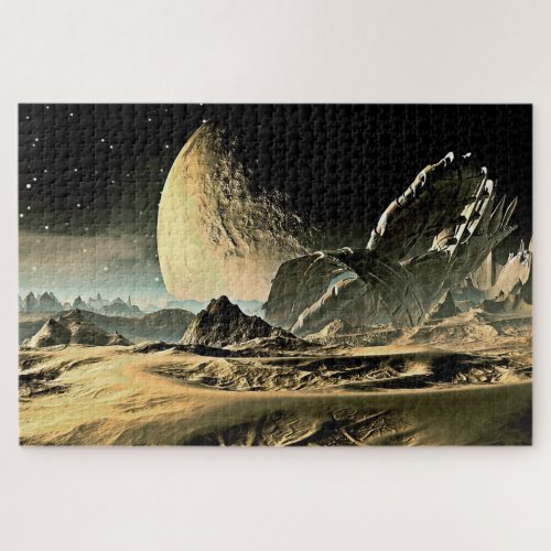 Alien Spaceship 1000 Puzzle