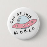 Alien Spaceship Button<br><div class="desc">cute</div>