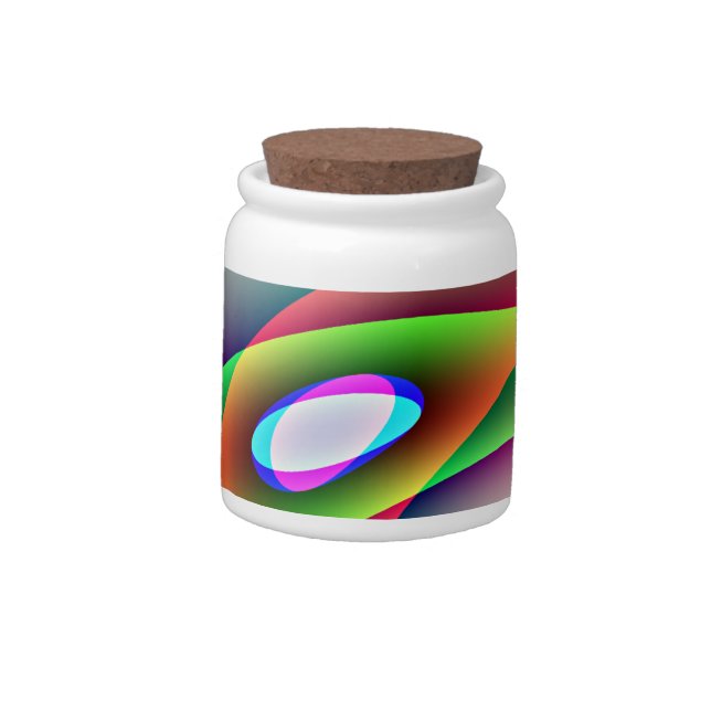 Alien Spaceship Candy Jar (Left)