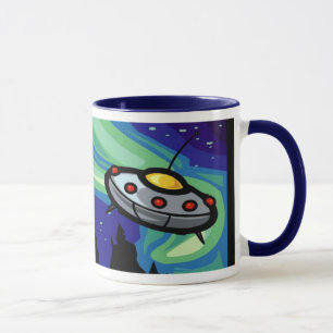 Alien Spaceship Mug 1