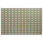 Alien Spaceship patterned Fabric