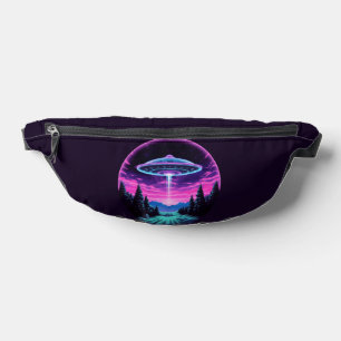 Alien Spaceship Retro Futuristic Fanny Pack