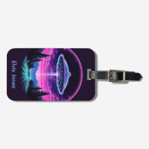 Alien Spaceship Retro Futuristic