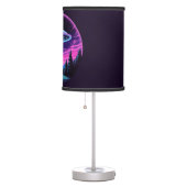Alien Spaceship Retro Futuristic Table Lamp (Right)