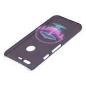 Alien Spaceship Retro Futuristic Uncommon Google Pixel Case (Top)