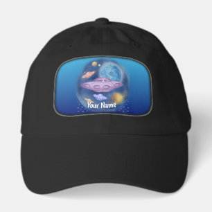 Alien spaceship roadtrip hat