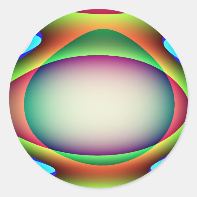 Alien Spaceship Stickers (Front)