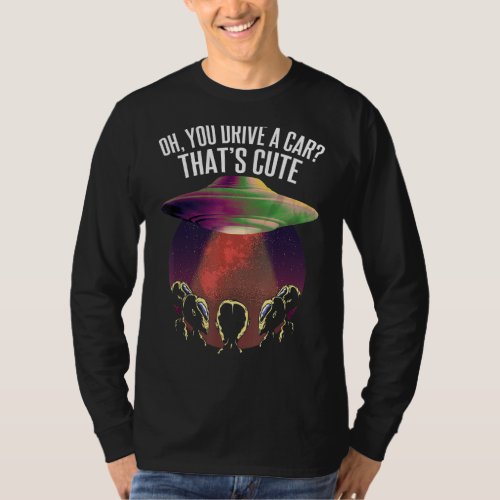 Alien Spaceship UFO T_Shirt