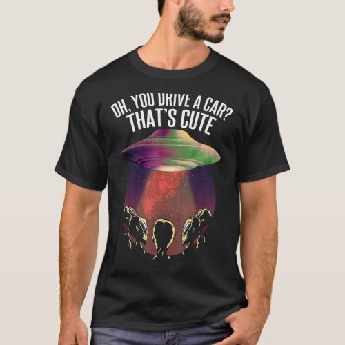 Alien Spaceship UFO T_Shirt