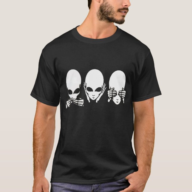 Alien, Speak No Evil, edit text T-Shirt (Front)