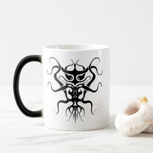 Alien Species Tribal Tattoo Design - black Color Morph Mug