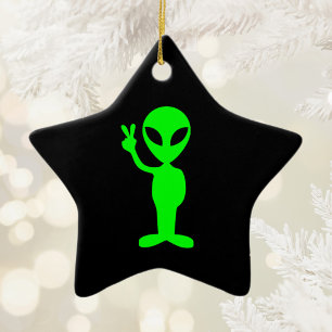 Alien Star Ornament