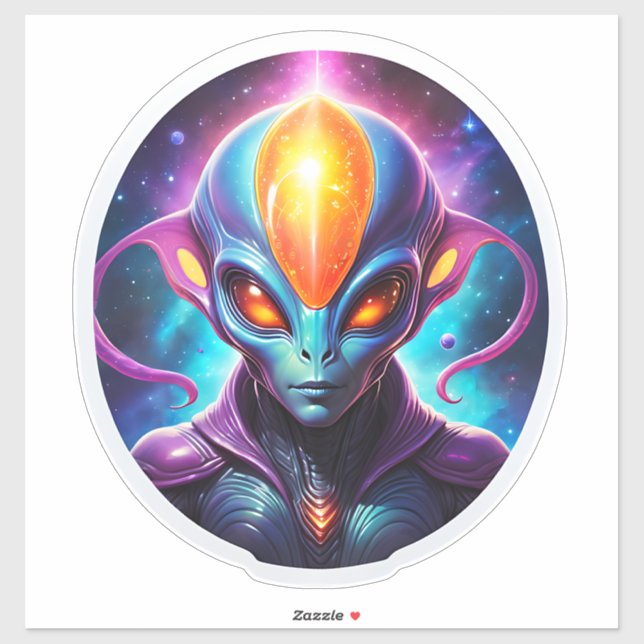 Alien Sticker (Sheet)
