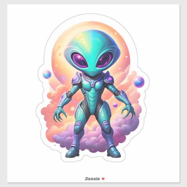 Alien Sticker (Sheet)