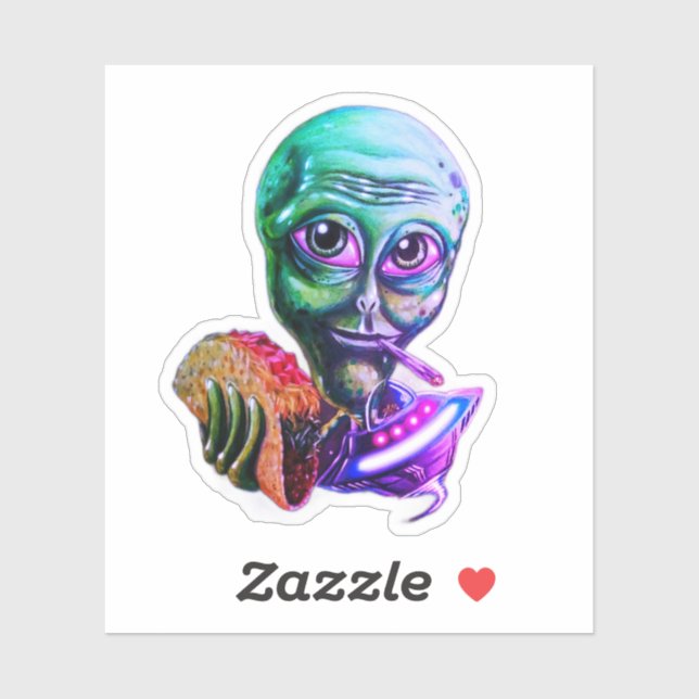 Alien  sticker (Sheet)