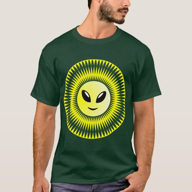 Alien Sun - Customized T-Shirt (Front)