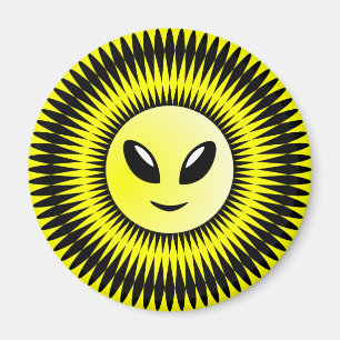 Alien Sun Magnet
