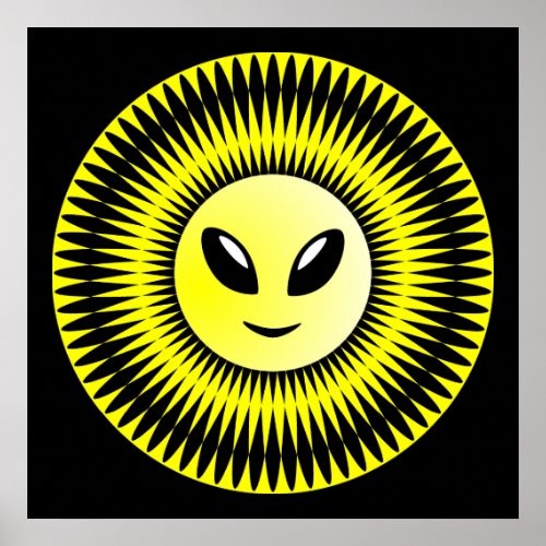 Alien Sun Poster