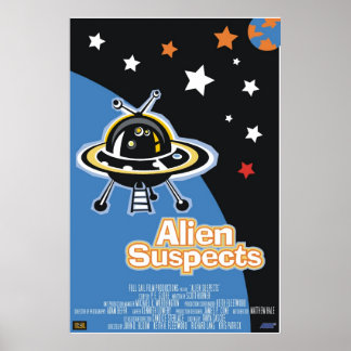 Alien Suspects Poster
