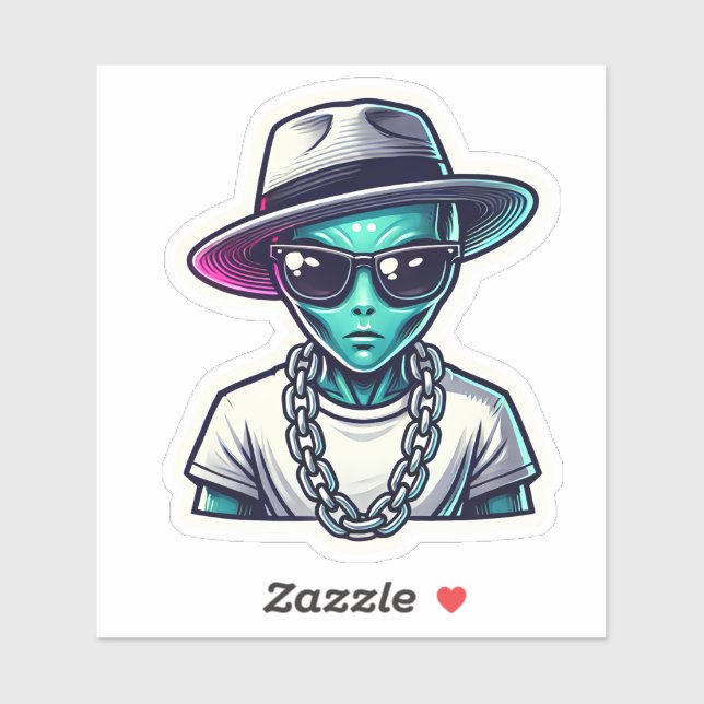 Alien Swag Sticker (Sheet)