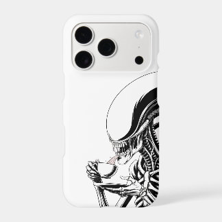 Alien Tea Time iPhone 17 Pro Case
