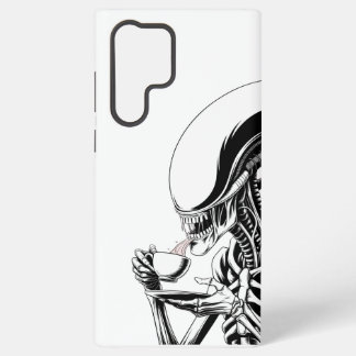 Alien Tea Time  Samsung Galaxy S22 Ultra Case